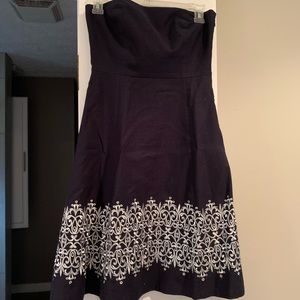 Ann Taylor LOFT 0p strapless dress